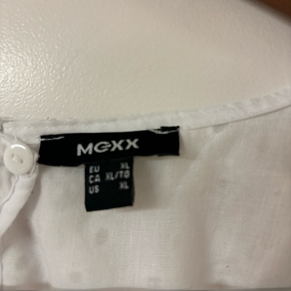 Mexx White Eyelet Mini Dress - Picture 3 of 5
